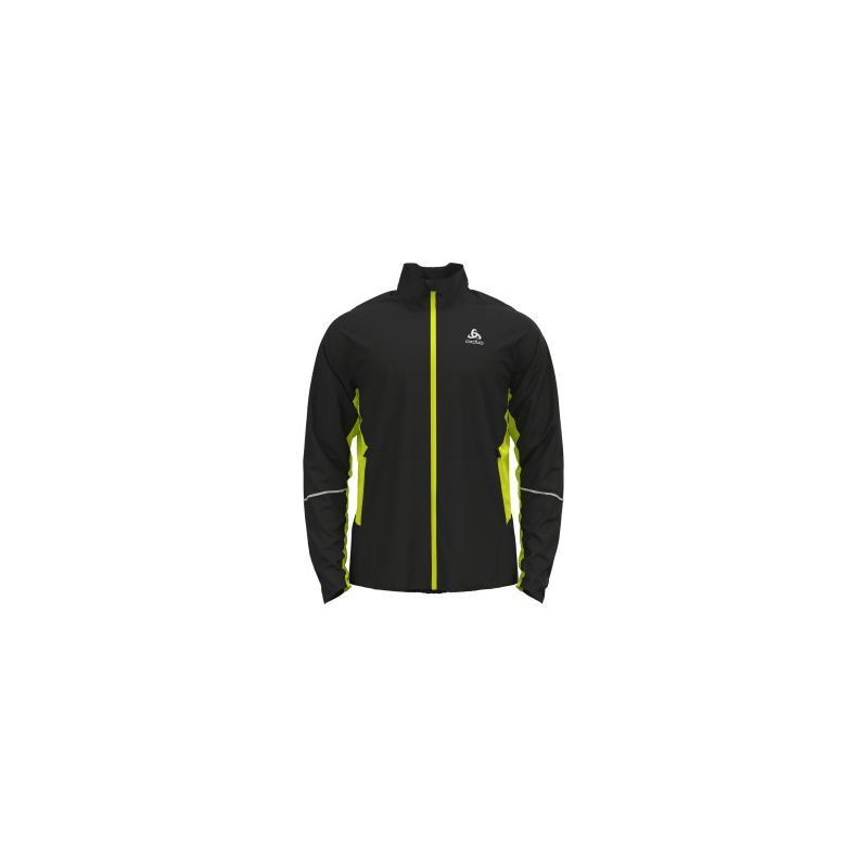 Langlaufjacke Odlo Engvik (black-evening-primrose) Herren