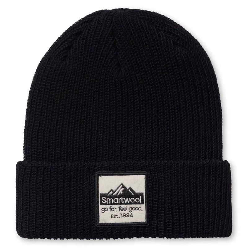 Smartwool Berretto con patch (nero)
