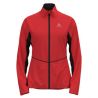 Langrendsskijakke Odlo Markenes (poppy red-black) kvinder