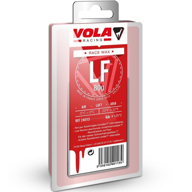 Vola Race LF Wax - 80 g - Rosso