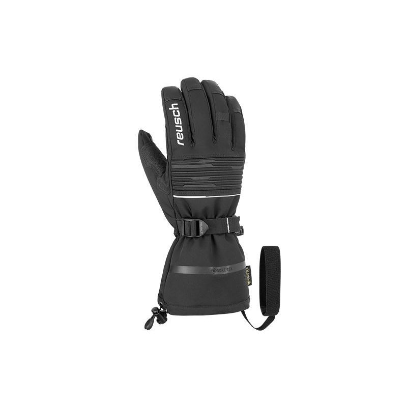 Ski handschoenen REUSCH Isidro GTX (zwart/wit) heren