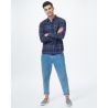 Tentree Benson Flannel Shirt (verde notte oliva lago Ombre Plaid) uomo