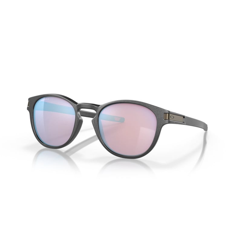 Oakley Latch Sunglasses (steel frame - prizm snow sapphire lenses)
