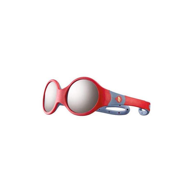Solbriller Julbo Loop M (rød/grå - Cat 4) barn