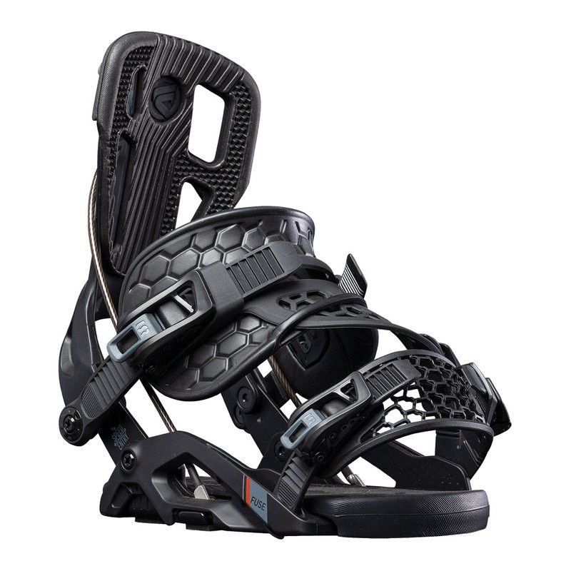 Fixation snowboard Flow Fuse hybrid (black)