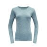 Women's long-sleeved T-shirt Devold Breeze Merino 150 (Cameo melange)