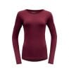 Devold Breeze Merino 150 (Rote Beete) Langarm-T-Shirt für Frauen