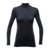 Technische top Devold Breeze Merino 150 Half Zip Neck (Zwart) Dameskleding