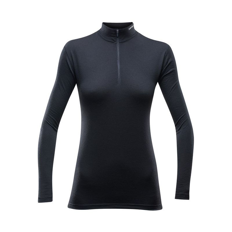 Technische top Devold Breeze Merino 150 Half Zip Neck (Zwart) Dameskleding