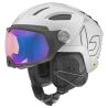 Casco con visera Bollé V-Ryft MIPS (Blanco perla brillante - cat 1 a 3)
