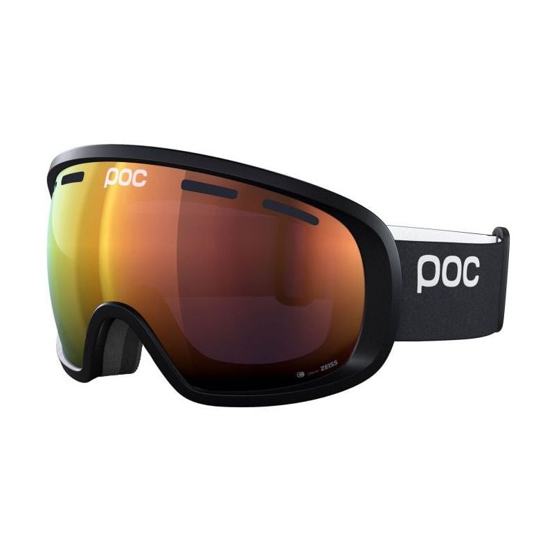 POC Fovea Mid Clarity Masker (Uranium Zwart/Spektris Oranje)