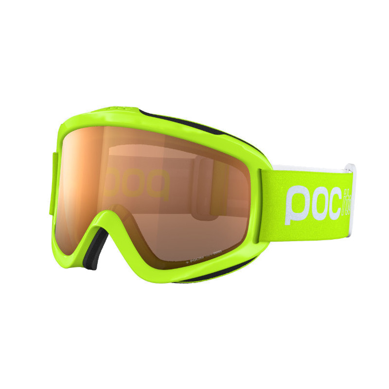Maschera Pocito Pocito Iris (giallo/verde fluorescente) bambino
