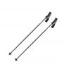 Bâton de ski randonnée Carbon pure black Komperdell