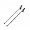 Ski Pole Komperdell hiking pure Carbon black