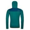 Ortovox Fleece Hoody M Petrol Blue