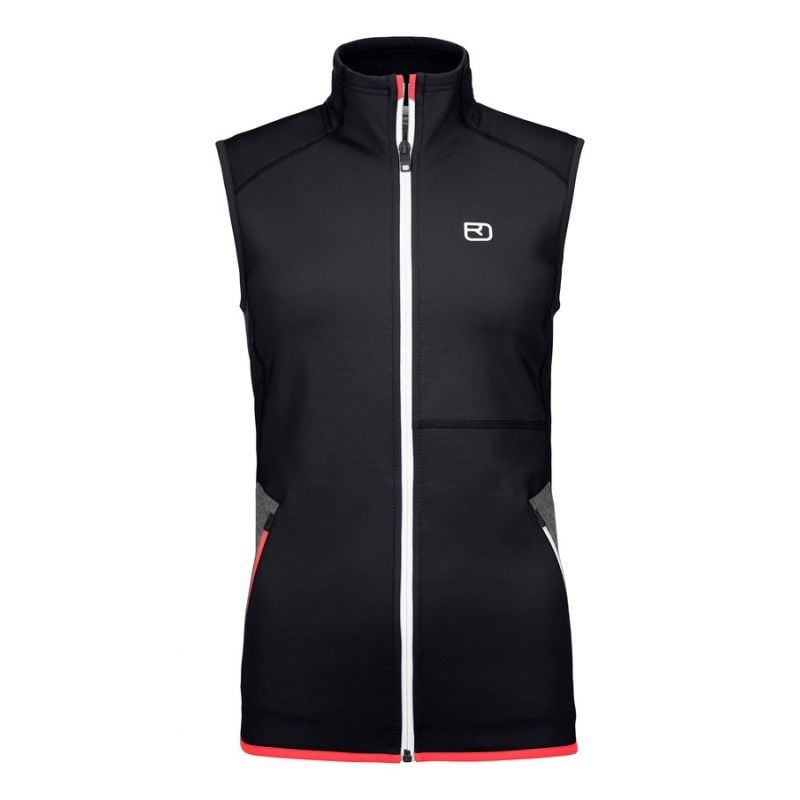 Giacca senza maniche Ortovox Gilet in pile (nero raven) donna