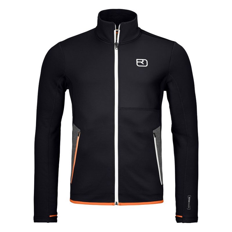 Polaire ORTOVOX Fleece Jacket (Black Raven) homme