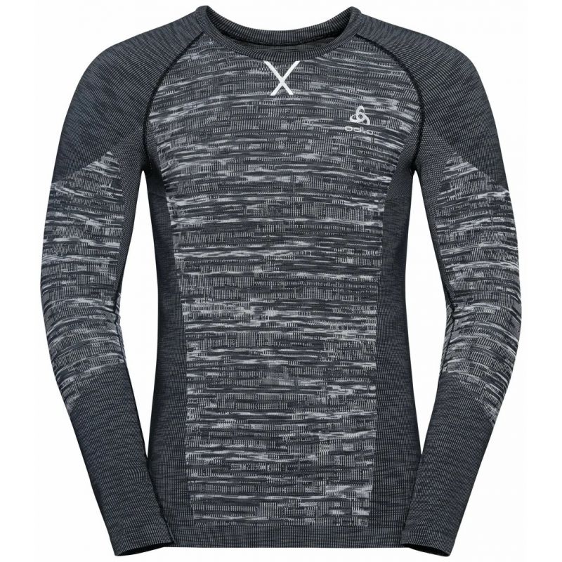 Long sleeve T-shirt Odlo Blackcomb Eco (Black/Space dye) Men