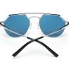 SERENGETI Shelby Shiny Silver Spirit Polarized 555nm Blue Cat 2 To 3