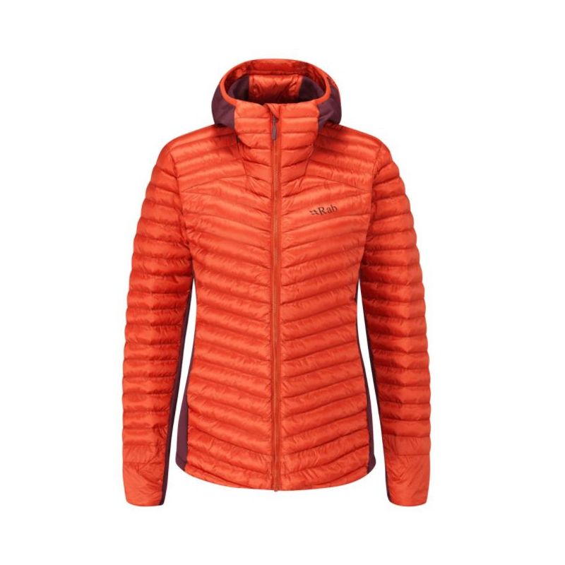 Technisches Kapuzenoberteil Rab Cirrus Flex 2.0 (Red Grapefruit) Women