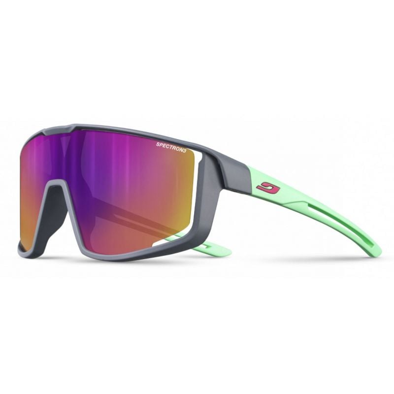 Lunettes soleil Julbo Fury S (Gris/vert - Cat 3) enfant