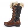 Bottes après ski femme Sissi Kimberfeel gris souris