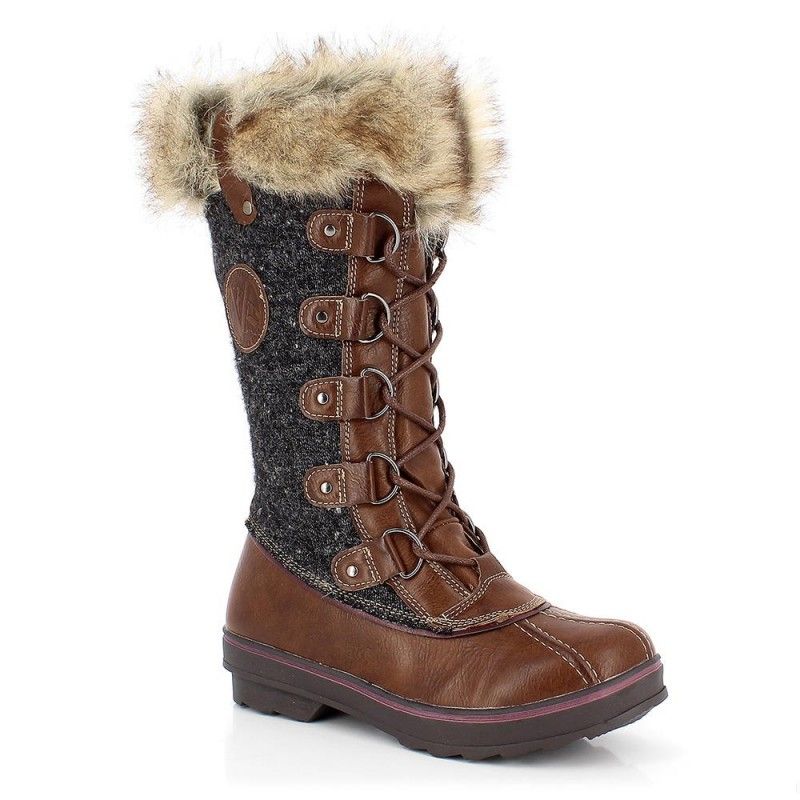 Kimberfeel Sissi apres-ski boots (Marron) donna
