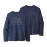 T-shirt manche longue Cap Cool Daily Patagonia (Navy) homme