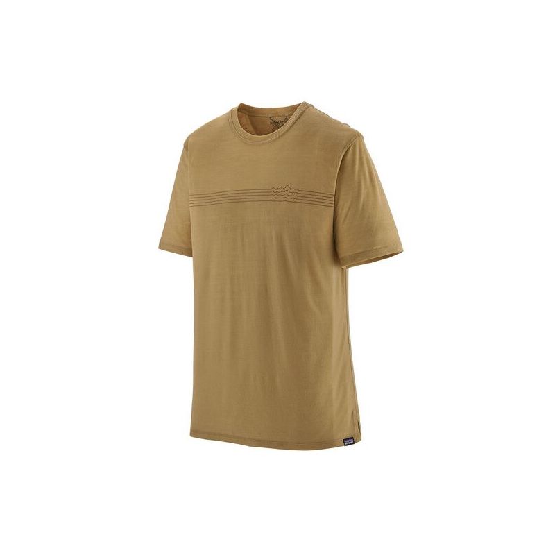 T-shirt PATAGONIA Cool Merino Graphic (Moray khaki) homme