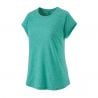 T-shirt Ridge Flow Patagonia (Fresh Teal) femme