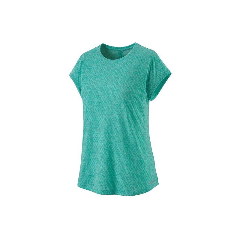 Patagonia Ridge Flow T-Shirt (Fresh Teal) Damen