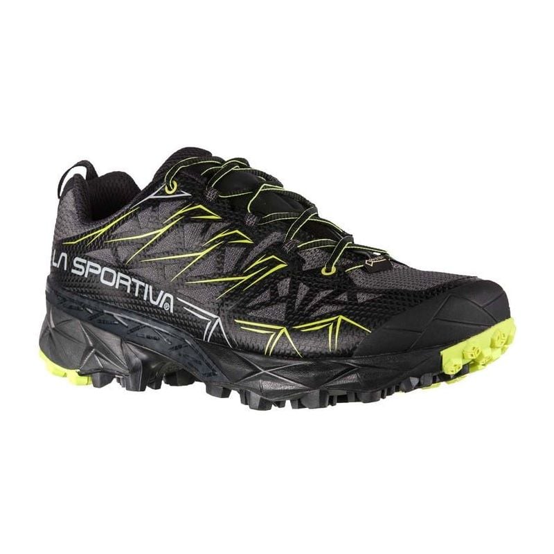 La Sportiva Akyra Gtx (kulstof/æblegrøn) løbesko til mænd