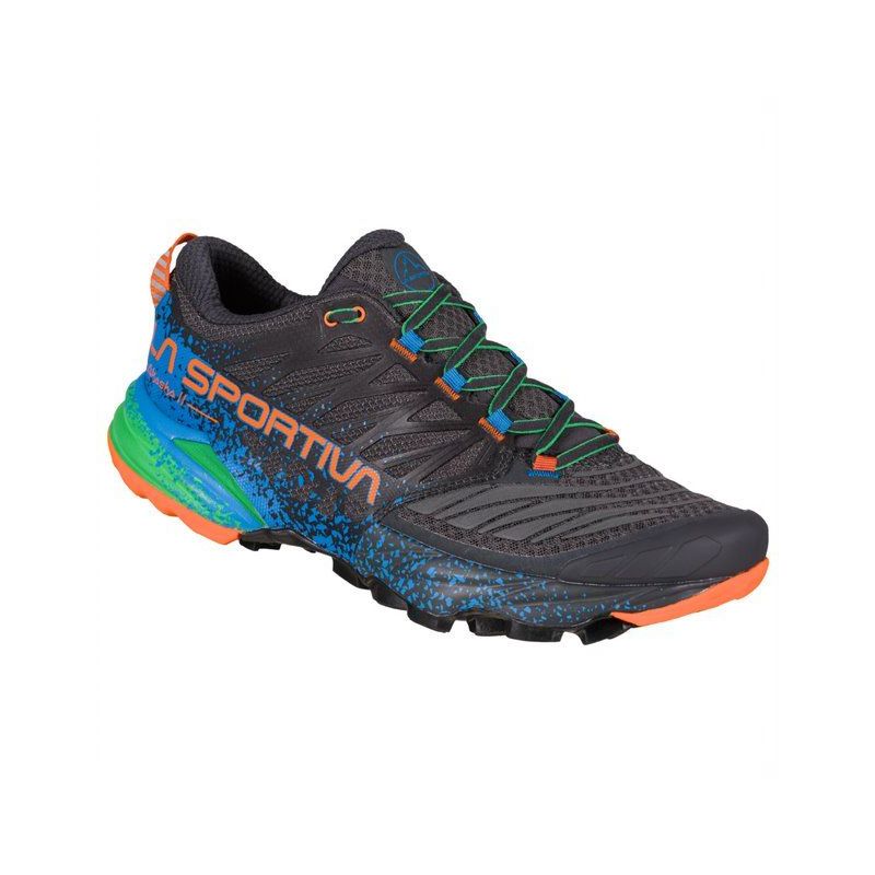Chaussures de trail La Sportiva Akasha II (Carbon/Flame) Homme