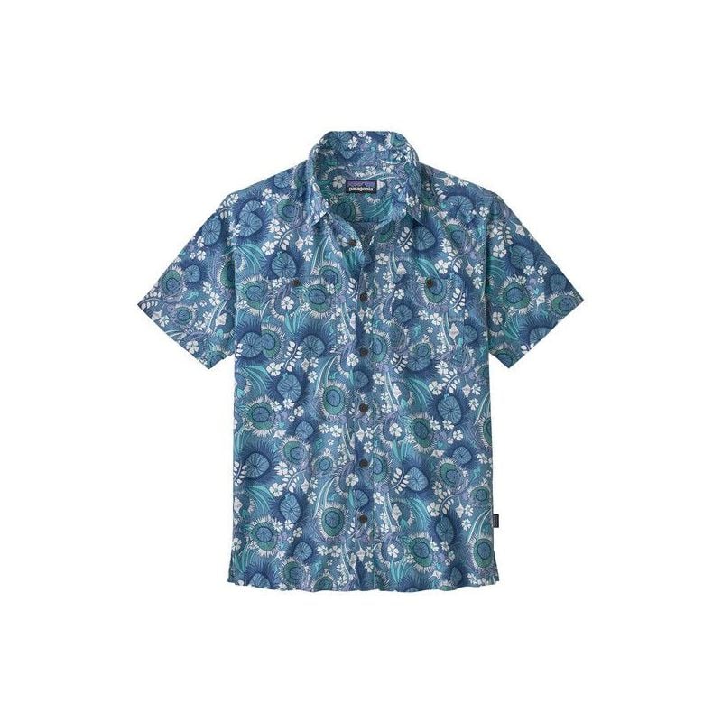 Ms Back Step Camiseta Patagonia (azul anacapa) hombre
