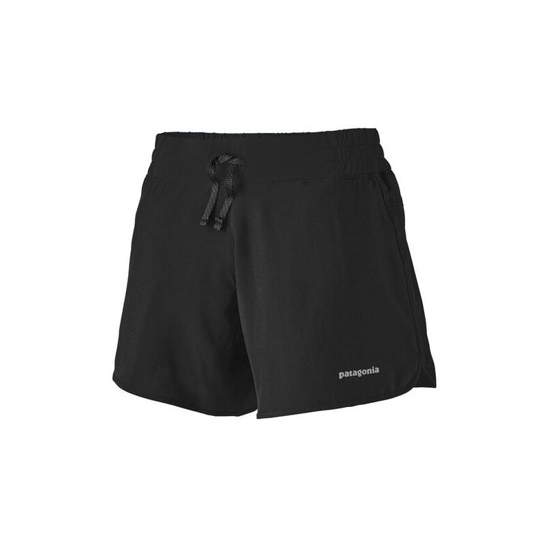 PATAGONIA Nine Trails Shorts - 6 tommer (sort) løbeshorts til kvinder