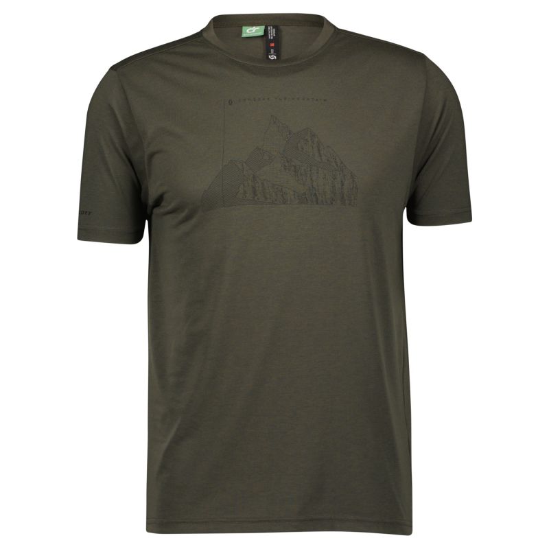 T-Shirt manches courtes Scott Defined DRI (Dark grey) Homme