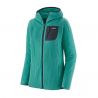 Patagonia R1 Air Full-zip Hoody (Fresh teal) fleece til kvinder