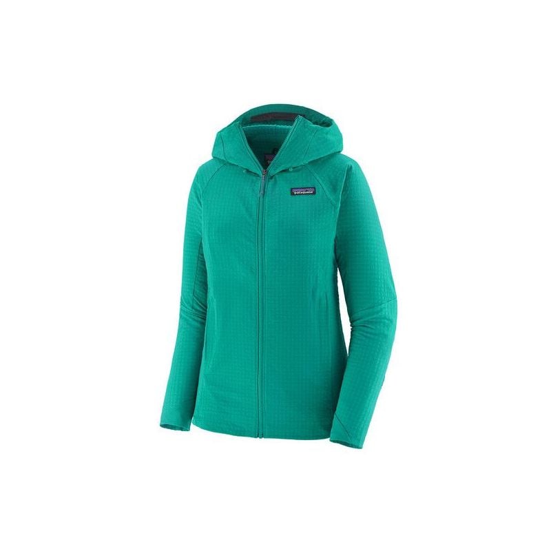 Fleece Patagonia R1 Techface (Frisk blågrønn) kvinne