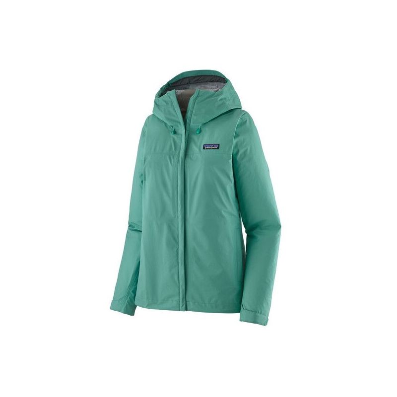 Wasserdichte Jacke Patagonia Torrentshell 3l (Fresh teal) Damen