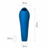 Sacco a pelo Millet Baikal 750 Long (Sky diver)