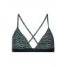 Mixdali Triangle Bikini Top Protest Green Baygreen