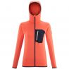 Micro Polar Millet Trilogy Lightgrid Hoodie (Orange) Women's