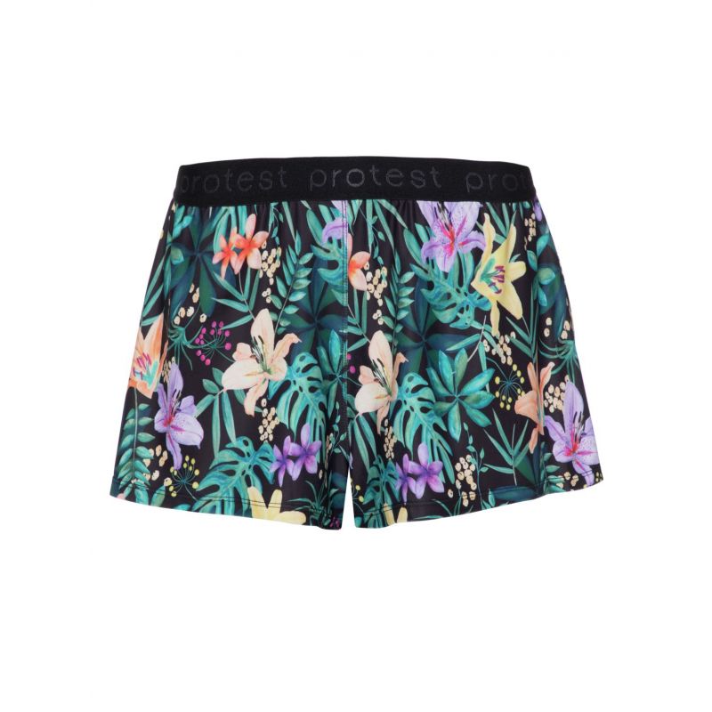 Protest Prtrecife Beachshort (ekte svart) svømmeshorts for kvinner
