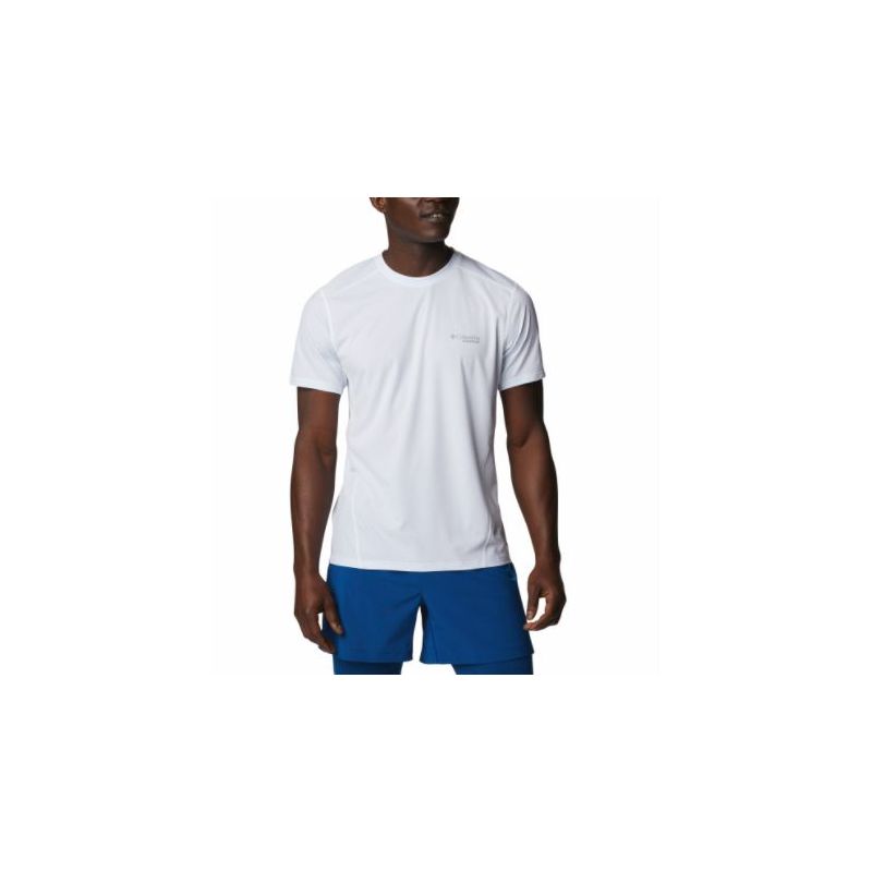 Teknisk topp Columbia Titan Ultra Iii Short Sleeve (White) Män