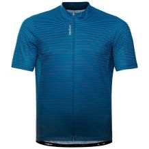 T-shirt S/u Collar S/s Full Zip Essentia Odlo indigo bunting - blue wing teal