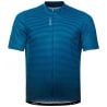 T-shirt S/u Collar S/s Full Zip Essentia Odlo indigo bunting - blue wing teal