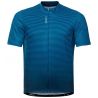T-shirt S/u Collar S/s Full Zip Essentia Odlo indigo bunting - blue wing teal