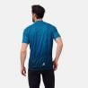 T-shirt S/u Collar S/s Full Zip Essentia Odlo indigo bunting - blue wing teal