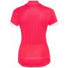 T-shirt S/u Collar S/s Full Zip Essentia Odlo paradise pink - white