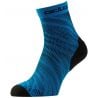 Socks Quarter Ceramicool Run Graphic - P Odlo indigo bunting - black